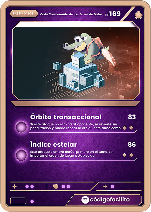 Cody Cosmonauta de las Bases de Datos - Rara
